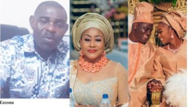 Photo of Ngozi Ezeonu married off my daughter without my consent after crashing our marriage – Ex-Husband Edwin Ezeonu