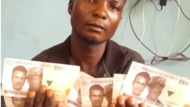 Photo of Man arrested for circulating fake Naira Notes in Adamawa