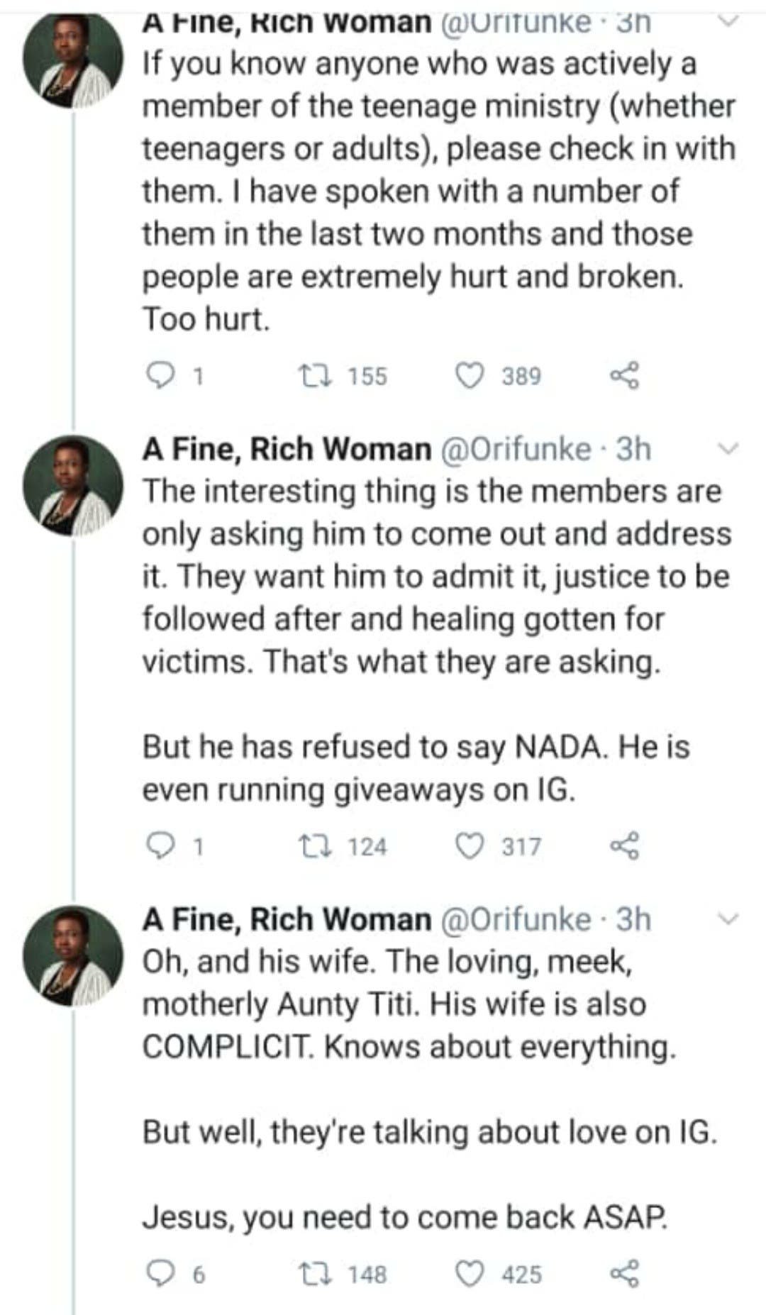 Pastor Timi Adigun publicly apologizes after being accused of sexually molesting Teenagers in his church 18