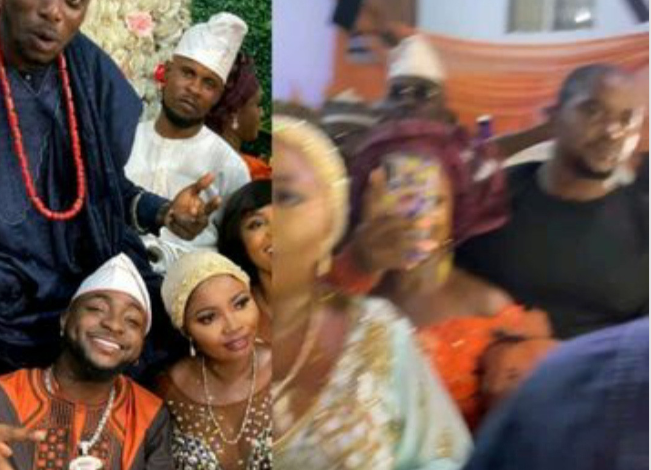 Davido attends his driver's wedding, entertains guests with a performance 3