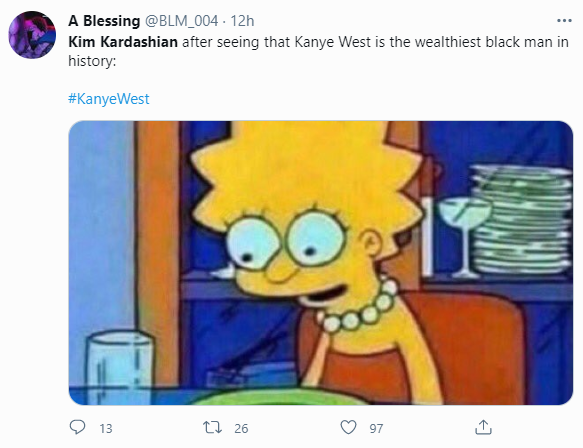 "Leave that girlfriend today" Nigerian men react as Kanye West becomes richest Black man in US history after splitting from Kim Kardashian 9