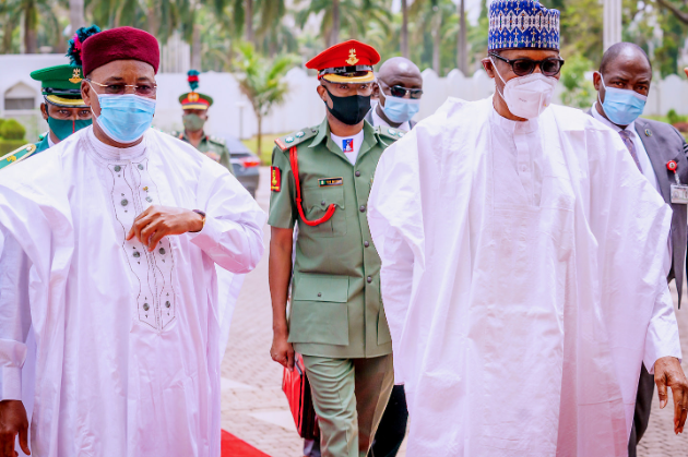 Niger Republic president appreciates President Buhari for renaming an Abuja expressway after him 1 Niger Republic president appreciates President Buhari for renaming an Abuja expressway after him 1