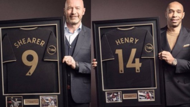 Photo of Shearer, Henry become first Inductees of the Premier League hall of fame