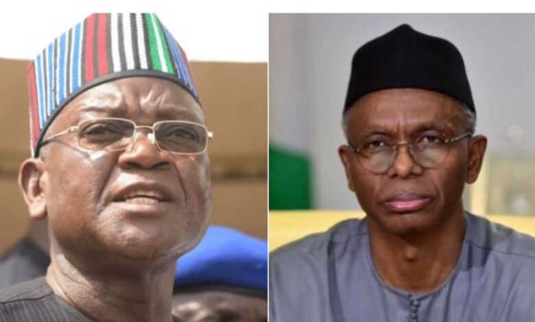 El-Rufai is a sycophant, ethnic champion & religious bigot who hates those from other religion - Ortom fires back 1