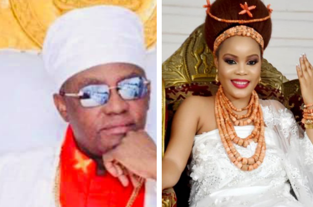 Oba of Benin welcomes quadruplets with fifth wife 1