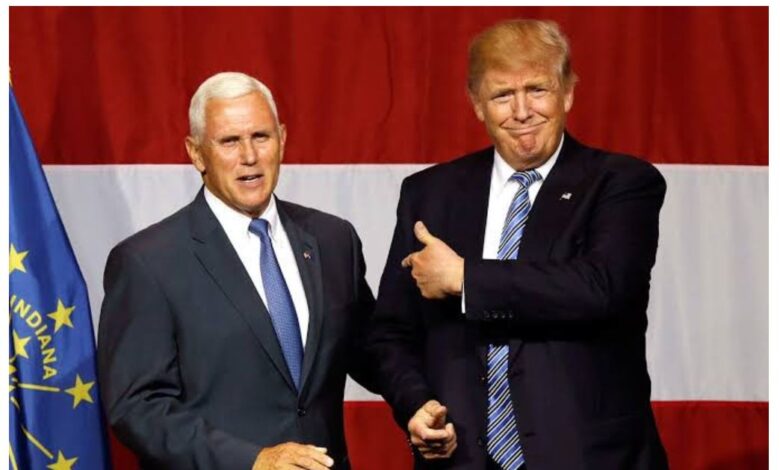 Trump is wrong to say I had right to overturn election - Former US VP Mike Pence 1