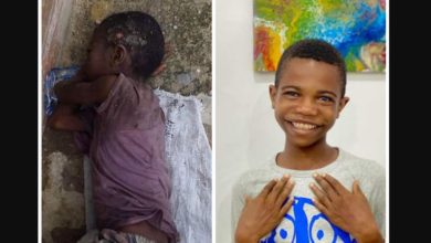 Photo of Amazing transformation of young boy rescued 5 years ago after he was branded a witch, ostracized & left to die on the streets of Akwa Ibom