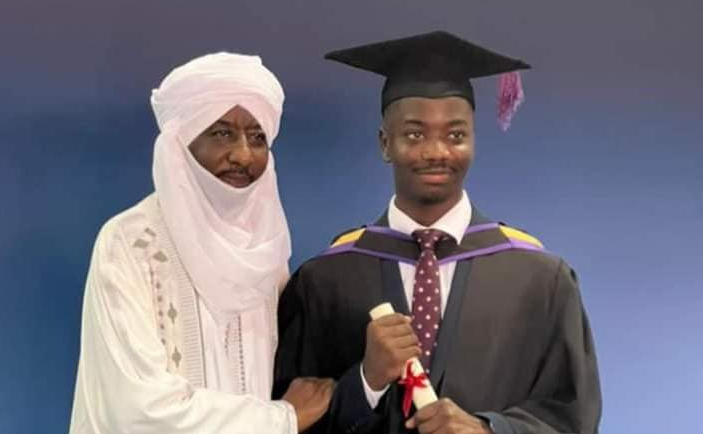 Sanusi Lamido Sanusi's son bags first class from UK university (photos) 5