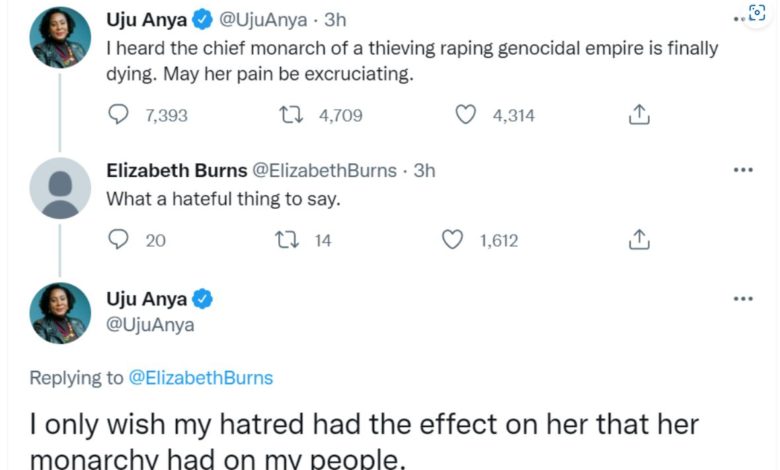 May her pain be excruciating - US-based Nigerian Professor reacts to report of Queen Elizabeth II being hospitalized hours before she passed on 1
