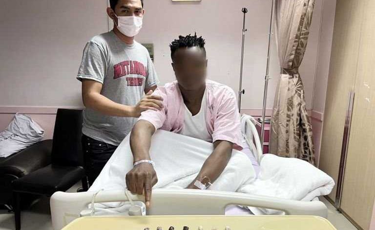 Nigerian Man swallows seven packs of cocaine during drug sting in Thailand 5