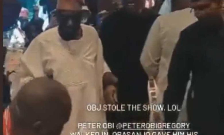 "My job is done" Obasanjo says as he hands over seat to Peter Obi(video) 1