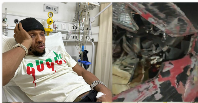 Actor, Charles Okocha survives ghastly motor accident 1