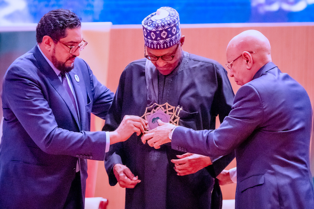 President Buhari bags peace award in Mauritania 4