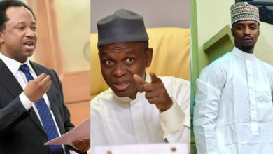 Photo of You should keep this Twitter gbas gbos between you and us, his children. We are the ones that are your mates – Bashir El-Rufai slams Shehu Sani for calling out his Father