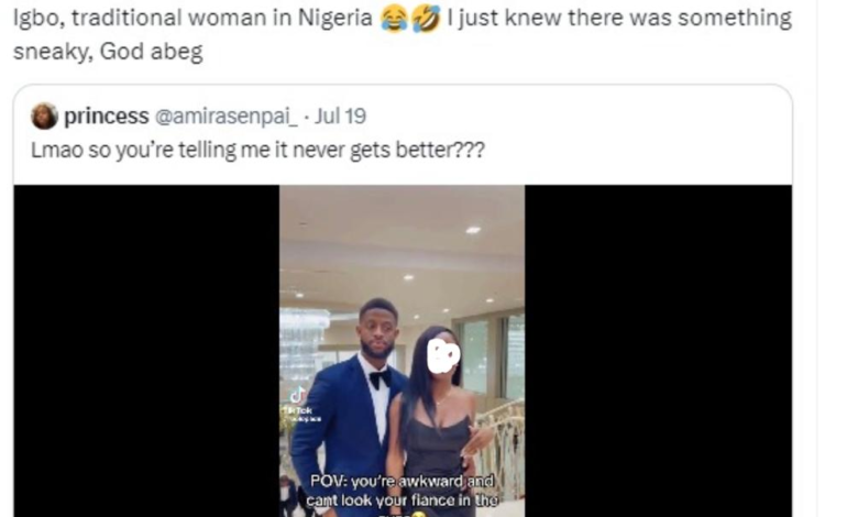 Nigerian lady shares story of man who got engaged in December 2022 but was asking her out in January this year 5