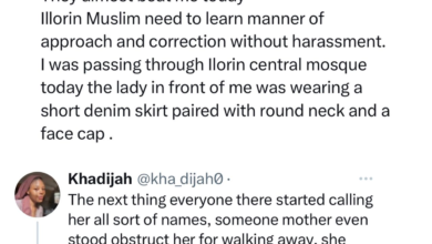 Photo of Muslims need to learn manner of approach and correction without harassment – Nigerian Muslim woman shares