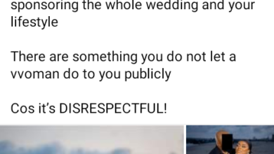 Photo of There are things you don’t let a woman do to you publicly even if she is paying the bills – Nigerian man reacts to pre-wedding photos with groom’s face covered