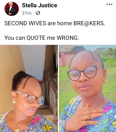 Second wives are not home breakers. They are comforters to the husband - Nigerian man says 10 Second wives are not home breakers. They are comforters to the husband - Nigerian man says 10