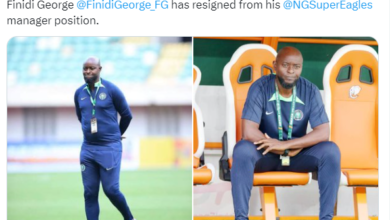 Photo of Finidi George reportedly resigns as Super Eagles Coach