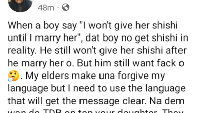 Photo of Some men have nothing to offer people’s daughters except their p£nis – Nigerian man says