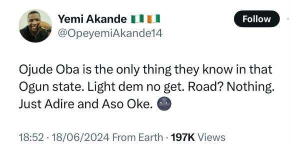 Ojude Oba is the only thing they know, no light or good roads - Nigerian screenwriter tackles Ogun state indigenes 4