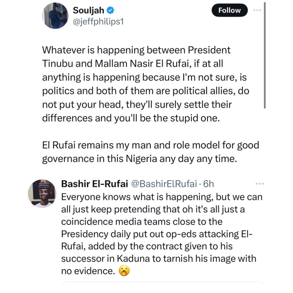 ‘’Nobody is too big to be elected out of office by the people. It will happen and Wallahi nothing will happen''- Bashir El-Rufai speaks on rift between his father and President Tinubu 6