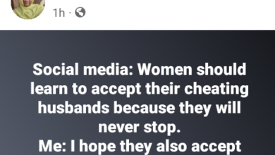 Photo of If women should learn to accept their cheating husbands, men should also accept the kids if DNA proves they are not theirs – Nigerian woman says