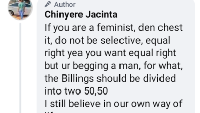 Photo of Don’t let social media brainwash you, your husband is your boss – Nigerian woman tells women