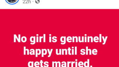 Photo of No girl is genuinely happy until she gets married – Nigerian woman says