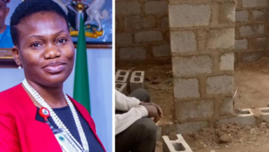 Photo of ”Our Girls will have a place to change their sanitary pads, the renewed hope is here” – Presidential aide, Abiodun Essiet, writes as she releases photos of ongoing toilet projects in a Plateau community