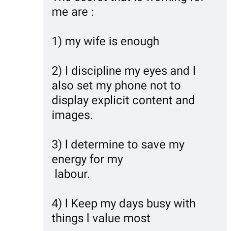 My seeds are costly can't afford to waste them - Man who says he has been faithful to his wife lists ways he has been able to stay committed 7