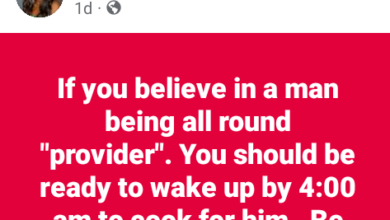 Photo of If you believe in a man being all round “provider”, you should be ready to submit and wake up by 4:00 am to cook for him – Nigerian woman says