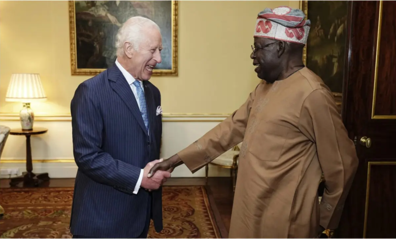 President Tinubu meets King Charles in Buckingham Palace 1