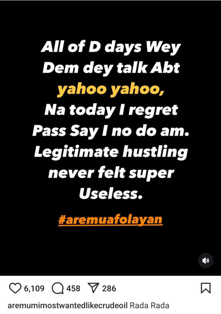 Legitimate hustling never felt useless - Actor Aremu Afolayan regrets not getting into internet fraud 4