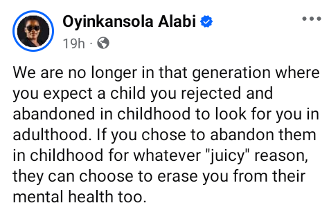 We are no longer in that generation where you expect a child you rejected in childhood to look for you in adulthood - US Army psychologist, Oyinkansola Alabi says 3