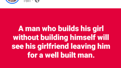 Photo of A man who builds his girl without building himself will see his girlfriend leaving him for a well built man – Kogi PDP chieftain says