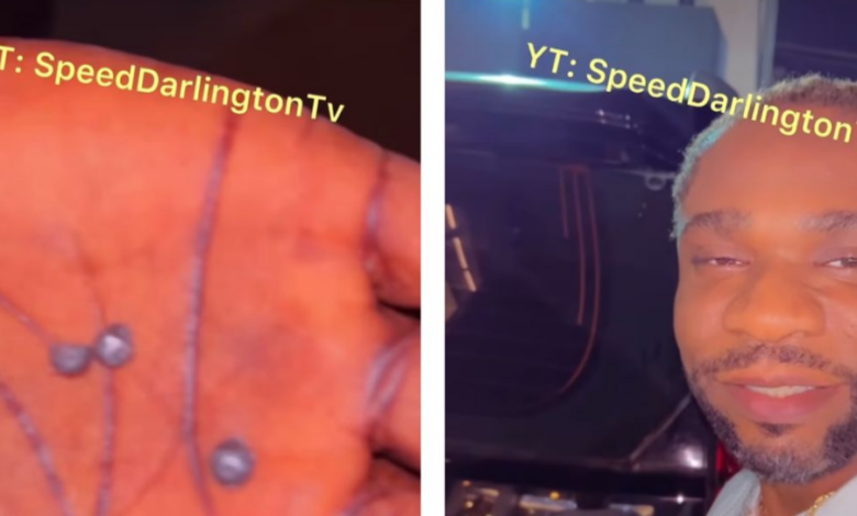 There must be truth in what I am saying - Speed Darlington says as he ‘survives g#nshot att@ck’ while leaving a club in Lagos this morning 1 There must be truth in what I am saying - Speed Darlington says as he ‘survives g#nshot att@ck’ while leaving a club in Lagos this morning 1