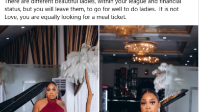 Photo of The only reason a man will be professing love to a lady who is obviously above his league is because he is a gold digger – Nigerian woman says