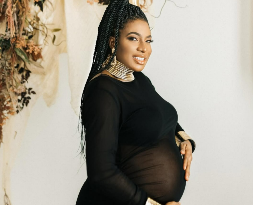 Actress, Chika Ike expecting first child as she shows off baby bump 4