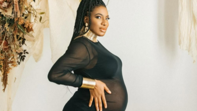 Photo of Actress, Chika Ike expecting first child as she shows off baby bump