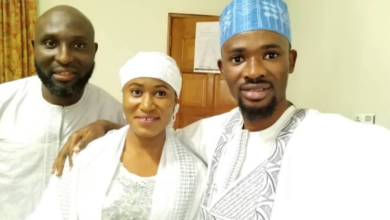 Photo of Polygamy is winning – Ghanaian man says as he shares photos showing how ”happy” his first wife looked the day he married second wife