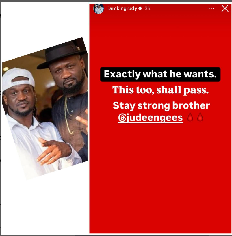 Alleged N1.3bn Fraud: 'This too shall pass. Stay strong brother' - Paul Okoye sends support to his Jude Okoye; says his arraignment and remand in prison is what “someone” wanted 4