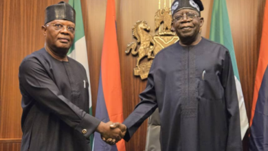 Photo of Tinubu swears in Ibas as Rivers Sole Administrator