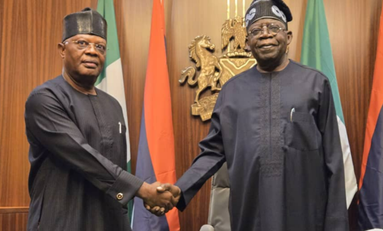 Tinubu swears in Ibas as Rivers Sole Administrator 1 Tinubu swears in Ibas as Rivers Sole Administrator 1