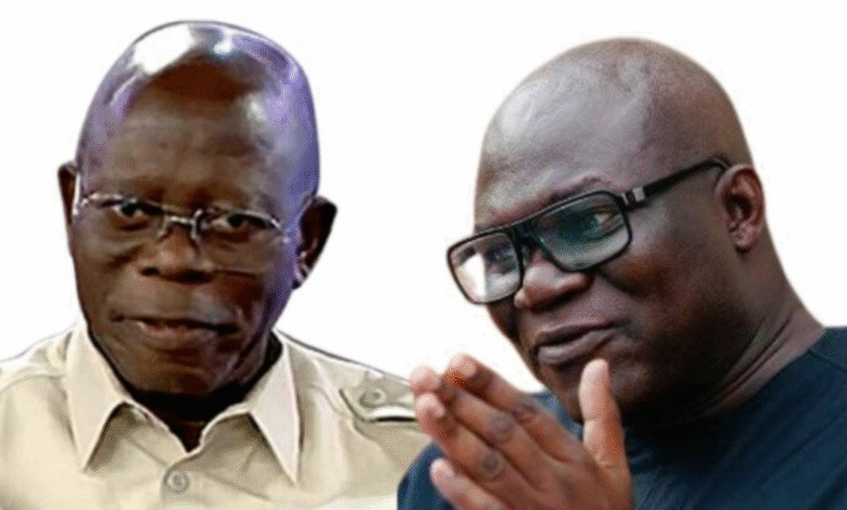 If you want to abuse me, Let us meet on the streets and fight it out - Oshiomhole challenges Abati over repeated on-air criticism 1 If you want to abuse me, Let us meet on the streets and fight it out - Oshiomhole challenges Abati over repeated on-air criticism 1