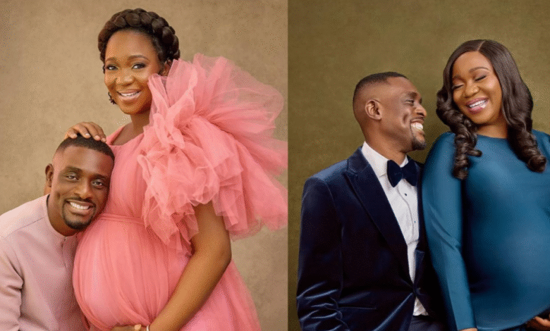 Photo of Arise TV personality, Ayo Mairo-Ese and husband expecting their first child