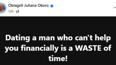 Photo of Dating a man who can’t help you financially is a waste of time – UK-based Nigerian woman says