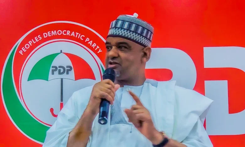 May God Judge us, if I am working for the APC - Acting national chairman of PDP, Umar Damagum 1