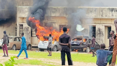 Emir’s Palace, NDLEA office set ablaze as residents protest in Kwara state 5 Photo of Emir’s Palace, NDLEA office set ablaze as residents protest in Kwara state