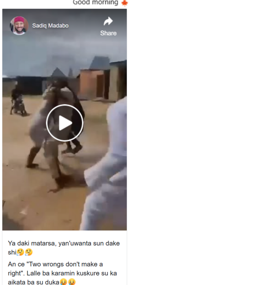 People need to know that they can’t joke with your daughters and go scot-free - Nigerian says as he shares video of man beaten by his in-laws for brutalising his wife 4 People need to know that they can’t joke with your daughters and go scot-free - Nigerian says as he shares video of man beaten by his in-laws for brutalising his wife 4